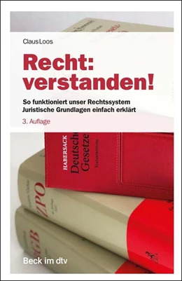 Abbildung von Loos | Recht: verstanden! | 3. Auflage | 2022 | 51278 | beck-shop.de