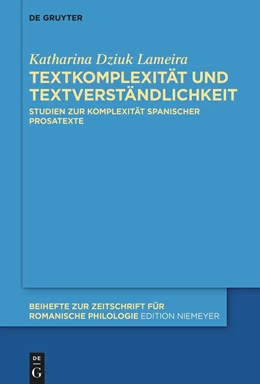 Abbildung von Dziuk Lameira | Textkomplexität und Textverständlichkeit | 1. Auflage | 2023 | beck-shop.de