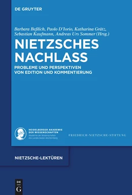 Abbildung von Beßlich / D´Iorio | Nietzsches Nachlass | 1. Auflage | 2024 | beck-shop.de