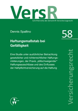 Abbildung von Spallino | Haftungsmaßstab bei Gefälligkeit | 1. Auflage | 2016 | beck-shop.de