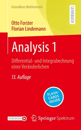 Abbildung von Forster / Lindemann | Analysis 1 | 13. Auflage | 2023 | beck-shop.de