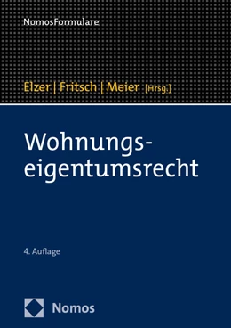 Abbildung von Elzer / Fritsch | Wohnungseigentumsrecht | 4. Auflage | 2023 | beck-shop.de