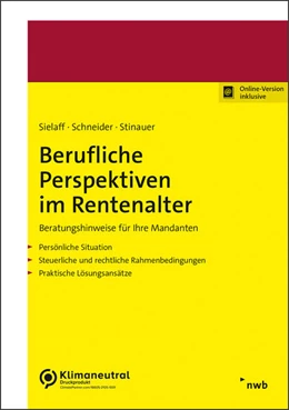 Abbildung von Schneider / Sielaff | Berufliche Perspektiven im Rentenalter (Online Version) | 1. Auflage | 2022 | beck-shop.de