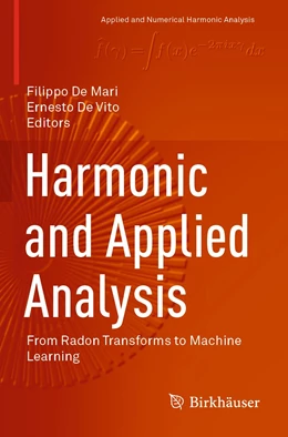 Abbildung von De Mari / De Vito | Harmonic and Applied Analysis | 1. Auflage | 2022 | beck-shop.de
