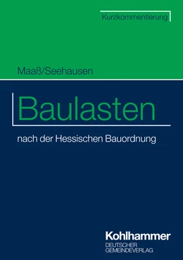 Abbildung von Maaß / Städte- und Gemeindebund | Baulasten | 1. Auflage | 2023 | beck-shop.de