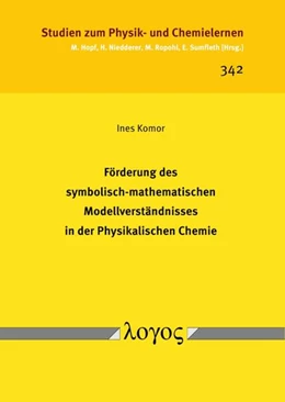 Abbildung von Komor | Förderung des symbolisch-mathematischen Modellverständnisses in der Physikalischen Chemie | 1. Auflage | 2022 | 342 | beck-shop.de