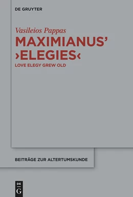 Abbildung von Pappas | Maximianus' 'Elegies' | 1. Auflage | 2022 | beck-shop.de
