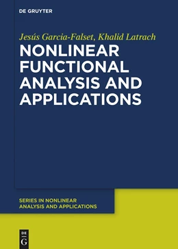 Abbildung von Garcia-Falset / Latrach | Nonlinear Functional Analysis and Applications | 1. Auflage | 2023 | 41 | beck-shop.de