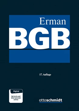 Abbildung von Erman | BGB | 17. Auflage | 2023 | beck-shop.de