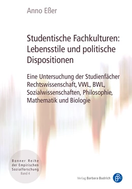 Abbildung von Eßer | Studentische Fachkulturen: Lebensstile und politische Dispositionen | 1. Auflage | 2023 | 4 | beck-shop.de