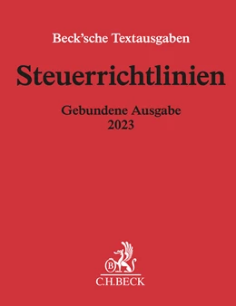 Abbildung von Steuerrichtlinien • Gebundene Ausgabe 2023 | 1. Auflage | 2023 | beck-shop.de