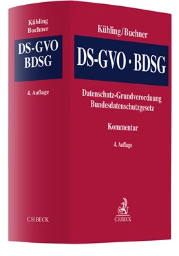 Abbildung von Kühling / Buchner | Datenschutz-Grundverordnung, Bundesdatenschutzgesetz: DS-GVO / BDSG | 4. Auflage | 2024 | beck-shop.de