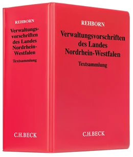 Abbildung von Rehborn | Verwaltungsvorschriften des Landes Nordrhein-Westfalen | 51. Auflage | 2023 | beck-shop.de