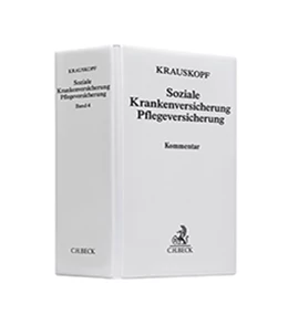 Abbildung von Krauskopf | Soziale Krankenversicherung, Pflegeversicherung Hauptordner IV 72 mm • 1 Ersatzordner (leer) | 1. Auflage | | beck-shop.de