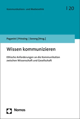Abbildung von Paganini / Prinzing | Wissen kommunizieren | 1. Auflage | 2022 | 20 | beck-shop.de