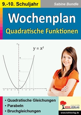 Abbildung von Bundle | Wochenplan Quadratische Funktionen / Klasse 9-10 | 1. Auflage | 2022 | beck-shop.de
