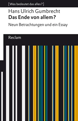 Abbildung von Gumbrecht / Scheu | Das Ende von allem? | 1. Auflage | 2023 | beck-shop.de