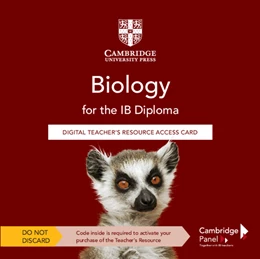 Abbildung von Bonsall | Biology for the IB Diploma Digital Teacher's Resource Access Card | 3. Auflage | 2023 | beck-shop.de