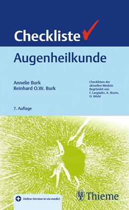 Abbildung von Burk | Checkliste Augenheilkunde | 7. Auflage | 2023 | beck-shop.de