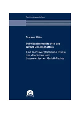 Abbildung von Otto | Individualkontrollrechte des GmbH-Gesellschafters – eine rechtsvergleichende Studie des deutschen und österreichischen GmbH-Rechts | 2. Auflage | 2022 | 60 | beck-shop.de