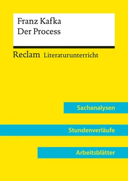 Abbildung von Häckl | Franz Kafka: Der Process (Lehrerband) | 1. Auflage | 2023 | beck-shop.de