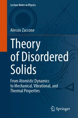 Abbildung von Zaccone | Theory of Disordered Solids | 1. Auflage | 2023 | 1015 | beck-shop.de