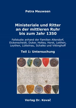 Abbildung von Meuwsen | Ministeriale und Ritter an der mittleren Ruhr bis zum Jahr 1350 | 1. Auflage | 2023 | 44 | beck-shop.de