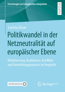 Abbildung von Zinser | Politikwandel in der Netzneutralität auf europäischer Ebene | 1. Auflage | 2023 | beck-shop.de