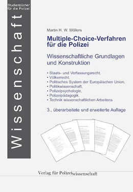 Abbildung von Möllers | Multiple-Choice-Verfahren für die Polizei | 3. Auflage | 2023 | beck-shop.de