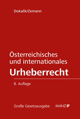 Abbildung von Dokalik / Zemann | Österreichisches und internationales Urheberrecht | 8. Auflage | 2023 | 21 | beck-shop.de