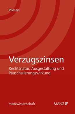 Abbildung von Plieseis | Verzugszinsen | 1. Auflage | 2022 | beck-shop.de