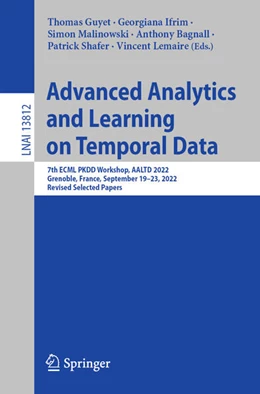 Abbildung von Guyet / Ifrim | Advanced Analytics and Learning on Temporal Data | 1. Auflage | 2023 | beck-shop.de