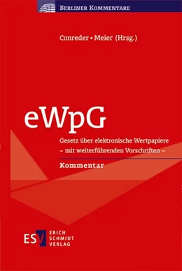 Abbildung von Conreder / Meier | eWpG | 1. Auflage | 2022 | beck-shop.de