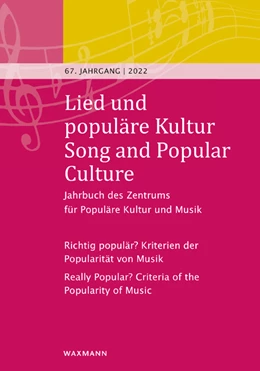 Abbildung von Holtsträter | Lied und populäre Kultur / Song and Popular Culture | 1. Auflage | 2022 | 67 | beck-shop.de