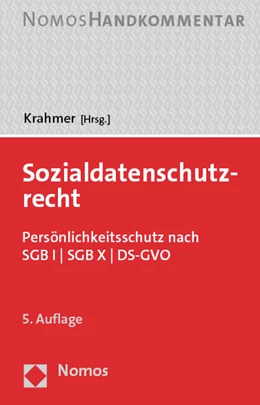 Abbildung von Krahmer (Hrsg.) | Sozialdatenschutzrecht | 5. Auflage | 2023 | beck-shop.de