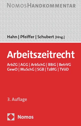 Abbildung von Hahn / Pfeiffer | Arbeitszeitrecht | 3. Auflage | 2024 | beck-shop.de