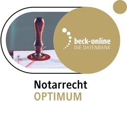 Abbildung von beck-online. Notarrecht OPTIMUM | | | beck-shop.de