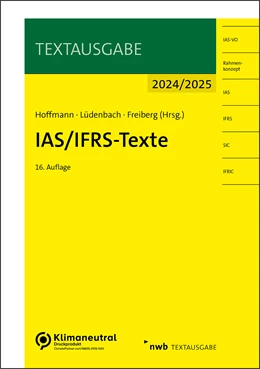 Abbildung von Hoffmann / Lüdenbach | IAS/IFRS-Texte 2024/2025 | 16. Auflage | 2024 | beck-shop.de