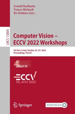 Abbildung von Karlinsky / Michaeli | Computer Vision – ECCV 2022 Workshops | 1. Auflage | 2023 | 13804 | beck-shop.de