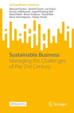 Abbildung von Fischer / Foord | Sustainable Business | 1. Auflage | 2023 | beck-shop.de