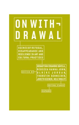 Abbildung von John / Schneider | On Withdrawal—Scenes of Refusal, Disappearance, and Resilience in Art and Cultural Practices | 1. Auflage | 2023 | beck-shop.de