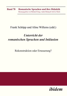 Abbildung von Schöpp / Willems | Unterricht der romanischen Sprachen und Inklusion: | 1. Auflage | 2022 | 78 | beck-shop.de