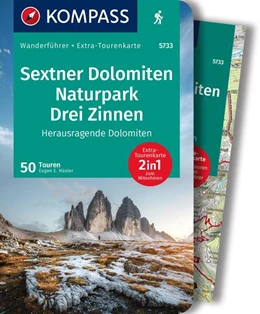 Abbildung von Hüsler | KOMPASS Wanderführer Sextner Dolomiten, Naturpark Drei Zinnen - Herausragende Dolomiten, 50 Touren mit Extra-Tourenkarte | 1. Auflage | 2023 | beck-shop.de