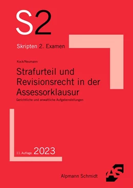 Abbildung von Kock / Neumann | Strafurteil und Revisionsrecht in der Assessorklausur | 11. Auflage | 2023 | beck-shop.de