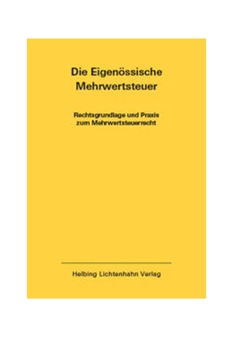 Abbildung von Imstepf / Seiler | Die Eidgenössische Mehrwertsteuer EL 49 | 1. Auflage | 2022 | 49 | beck-shop.de