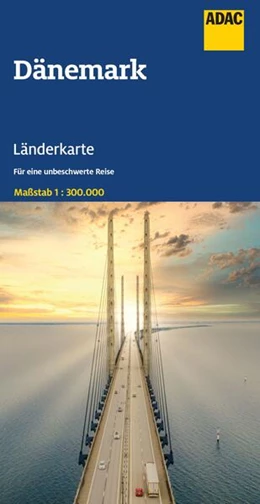 Abbildung von ADAC Länderkarte Dänemark 1:300.000 | 7. Auflage | 2023 | beck-shop.de