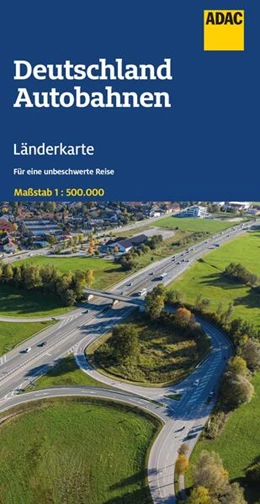 Abbildung von ADAC Länderkarte Deutschland Autobahnen 1:500.000 | 40. Auflage | 2023 | beck-shop.de