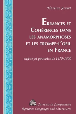 Abbildung von Sauret | Errances et Cohérences dans les anamorphoses et les trompe-l¿oeil en France | 1. Auflage | 2022 | beck-shop.de