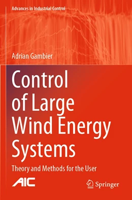 Abbildung von Gambier | Control of Large Wind Energy Systems | 1. Auflage | 2023 | beck-shop.de