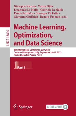 Abbildung von Nicosia / Ojha | Machine Learning, Optimization, and Data Science | 1. Auflage | 2023 | 13810 | beck-shop.de